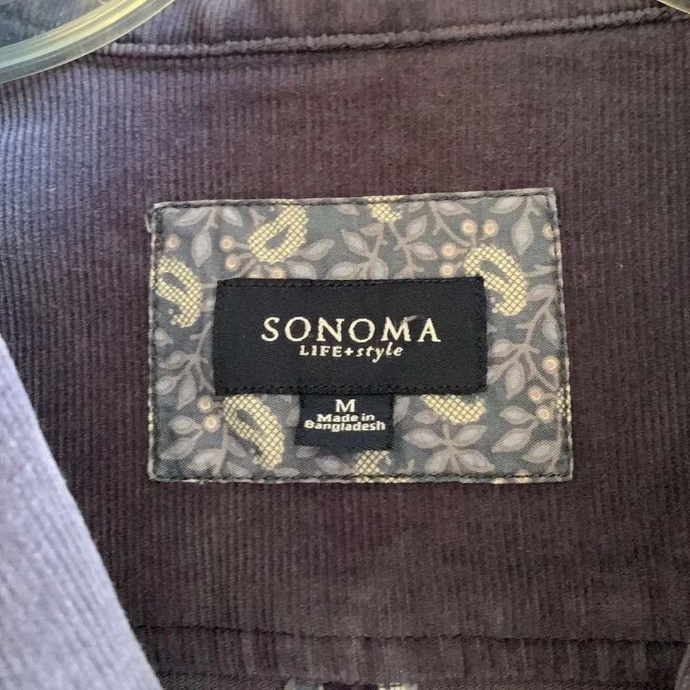 3/$15 Sonoma corduroy cotton jacket size medium - Picture 2 of 6